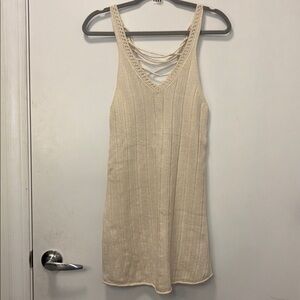 AMERICAN OUTFITTERS CREAM KNIT TOP